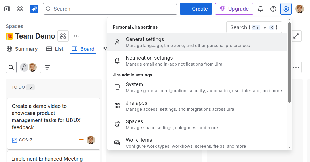 Getting the JIRA API Key